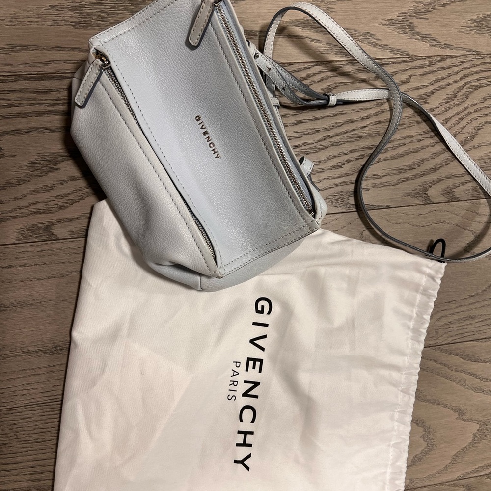 Givenchy Light Blue Mini Antigona Bag